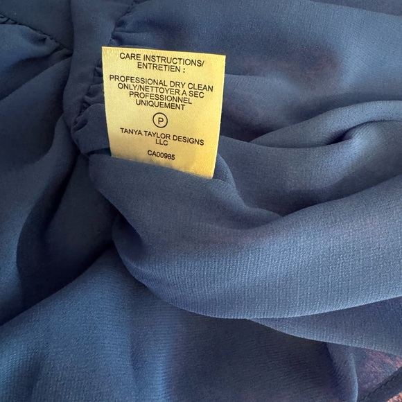 Tanya Taylor Yvette Confetti Print Smocked Mini Dress - Picture 7 of 9